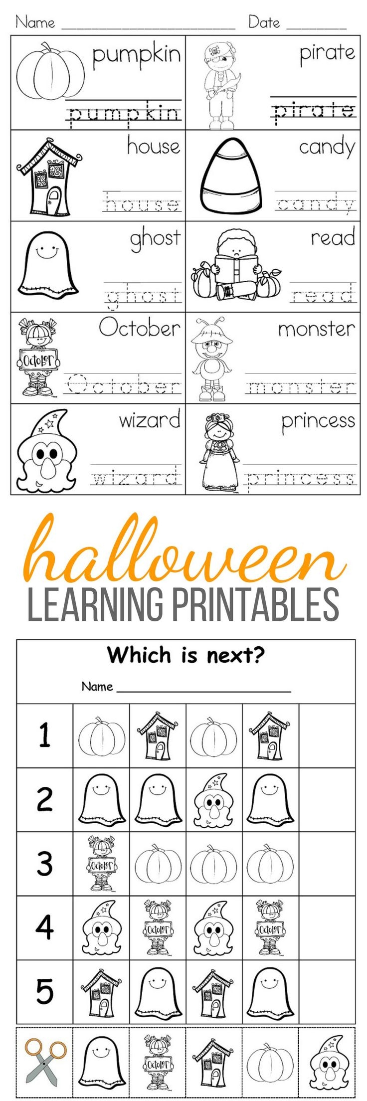 halloween worksheets for preschoolers halloween worksheets for preschoolers
