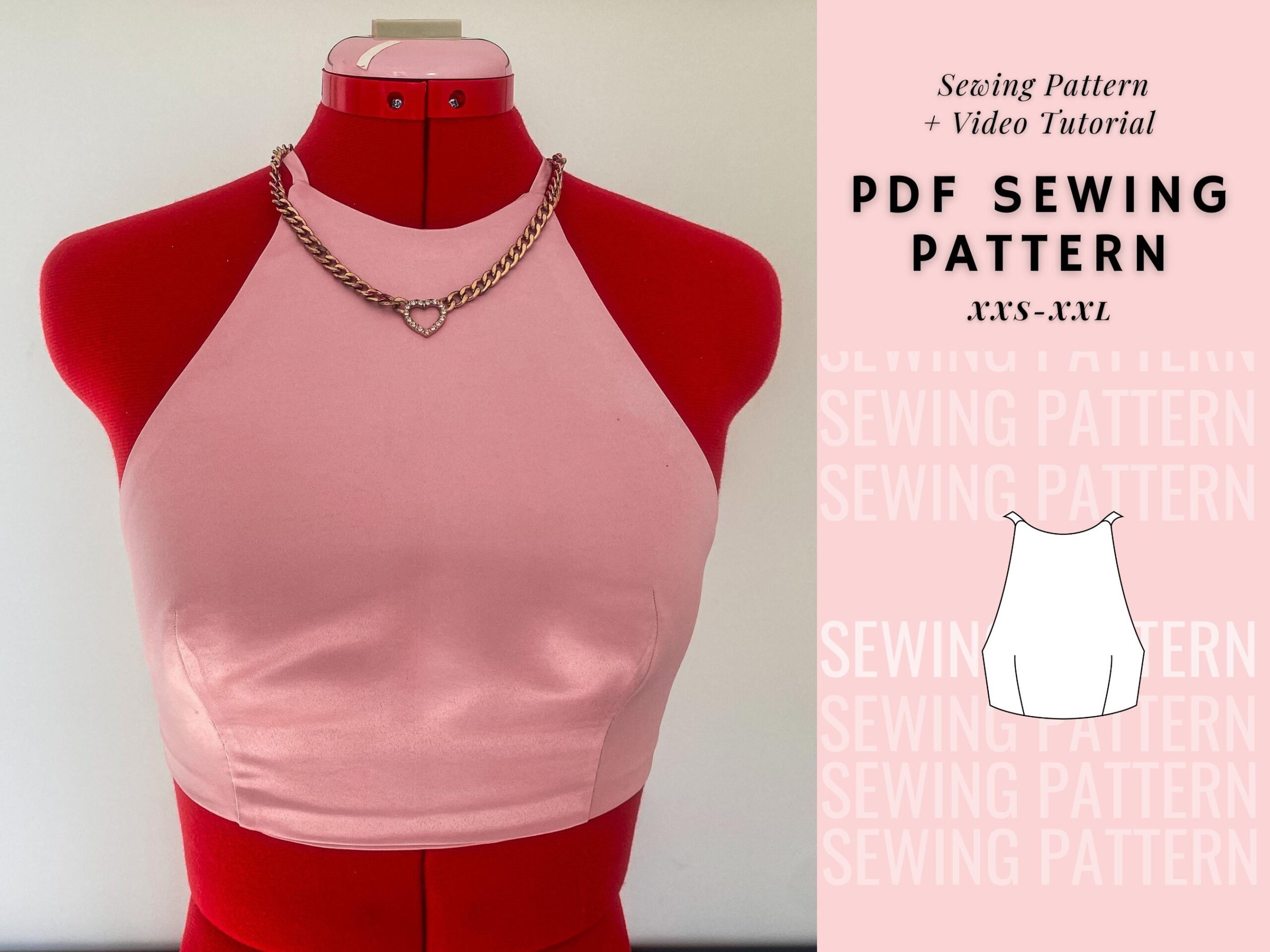 Halter Top Sewing Pattern Y2K Inspired Halter Crop Top Sewing Pattern Beginner Sewing Patter Women s Top Pattern Digital Printable PDF Etsy Halter Top Sewing Pattern Y2K Inspired Halter Crop Top Sewing Pattern Beginner Sewing Patter Women s Top Pattern Digital Printable PDF Etsy