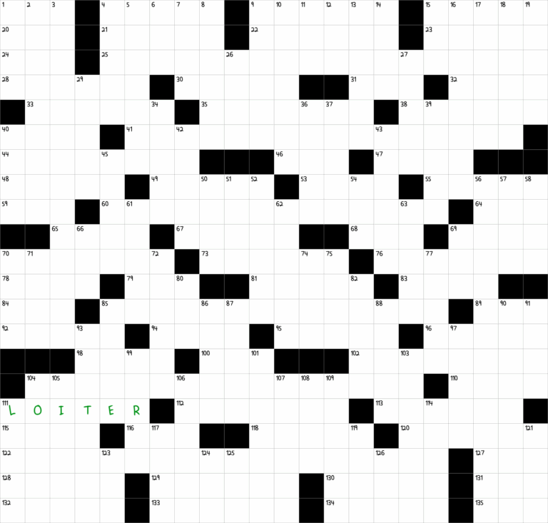 Hang Around NYT Crossword Clue April 20 2025