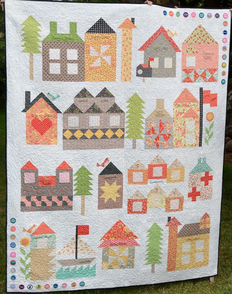 Happy Quilting Be My Neighbor Camp Moda Version Happy Quilting Be My Neighbor Camp Moda Version