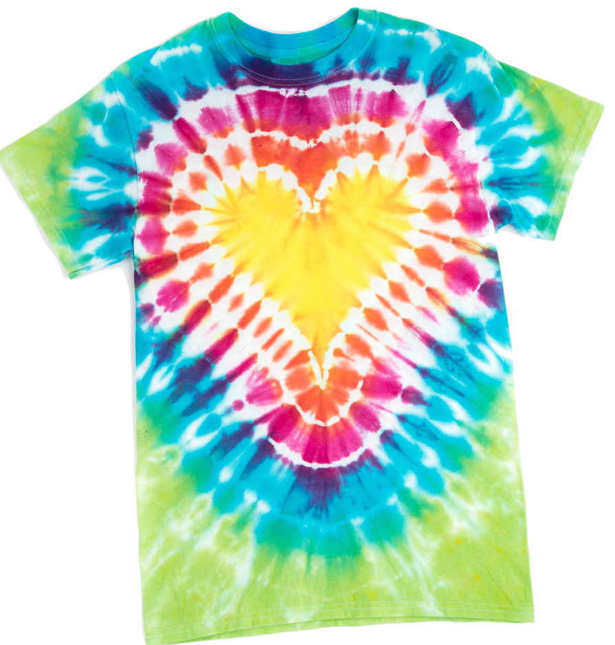 Heart Tie dye Technique Tie Dye Your Summer Heart Tie dye Technique Tie Dye Your Summer