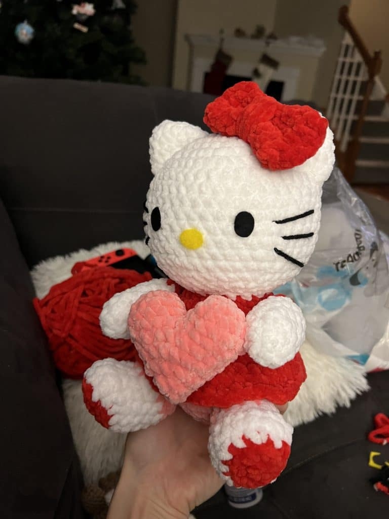 Hello Kitty Plush Crochet Pattern Amigurumi Wonder Crochet Hello Kitty Plush Crochet Pattern Amigurumi Wonder Crochet