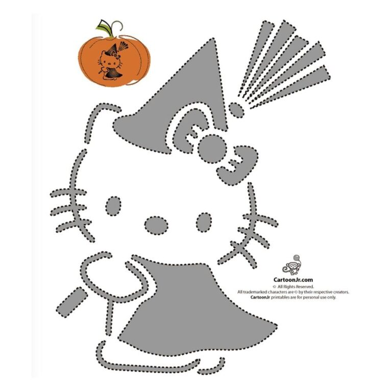 Hello Kitty With Pumpkin
