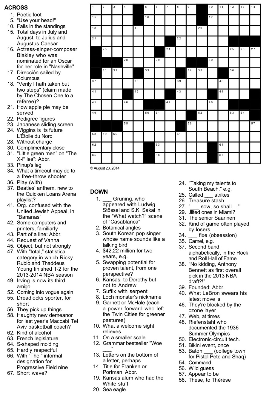 Hello Loneliness Crossword Puzzle Hello Loneliness Crossword Puzzle