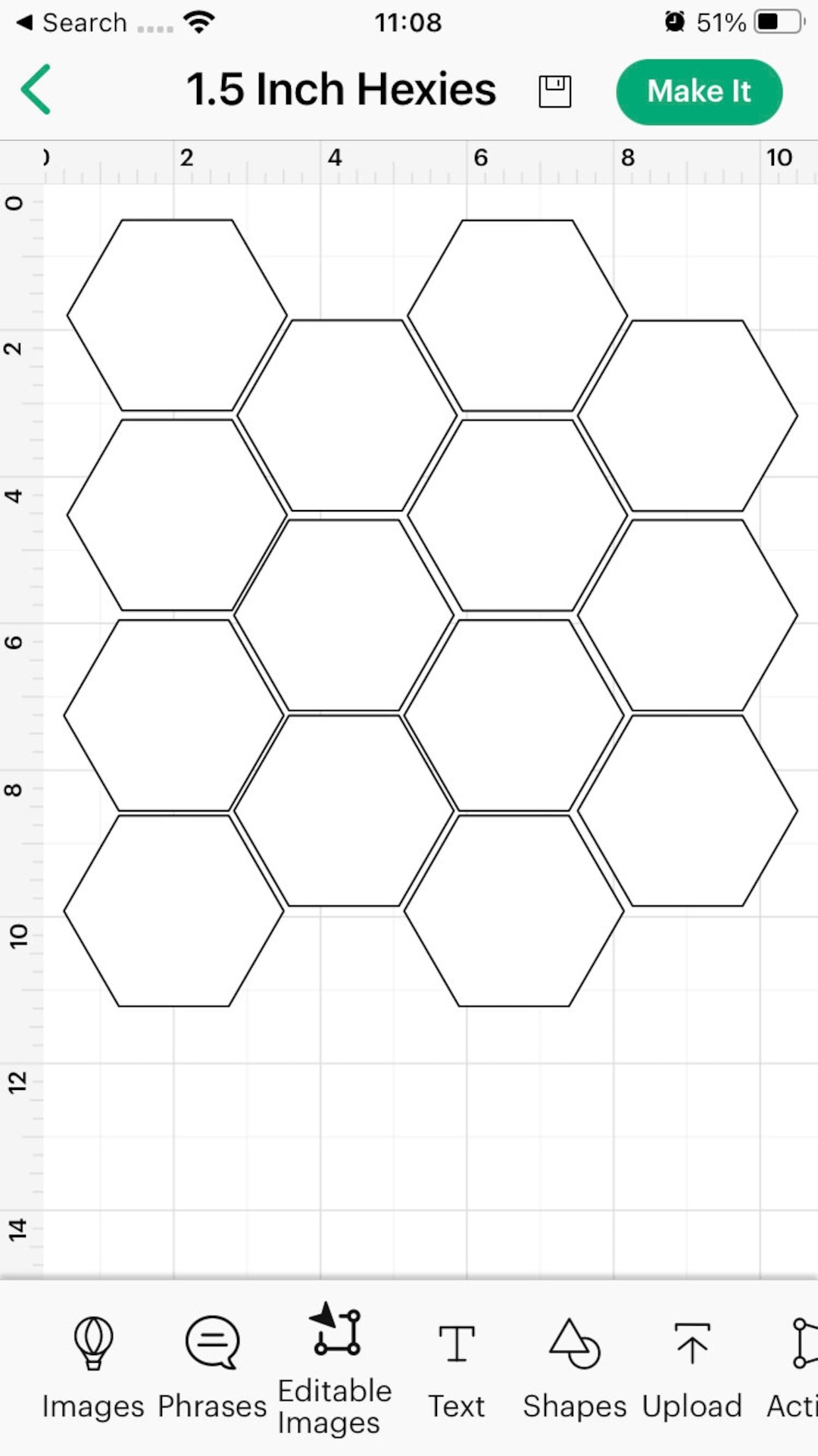 free printable hexagon template pdf