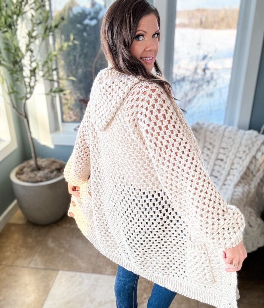 Hooded Crochet Cardigan Pattern MJ s Off The Hook Designs Hooded Crochet Cardigan Pattern MJ s Off The Hook Designs