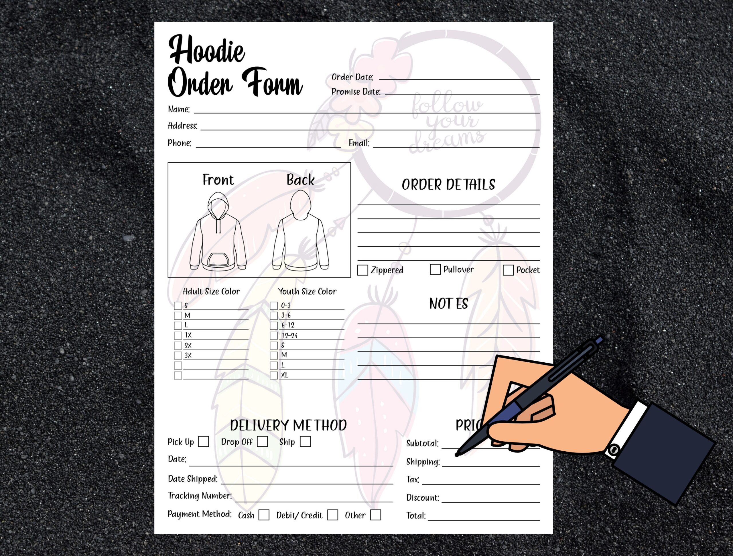 Hoodie Order Form Template Printable Custom Hoodie Order Form Order Form For Crafters Order Form Template Instant Digital Download Etsy Hoodie Order Form Template Printable Custom Hoodie Order Form Order Form For Crafters Order Form Template Instant Digital Download Etsy