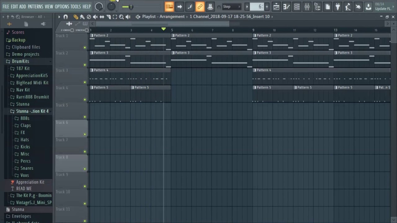 How To Add In A New Pattern In FL Studio 20 For Beginners YouTube How To Add In A New Pattern In FL Studio 20 For Beginners YouTube