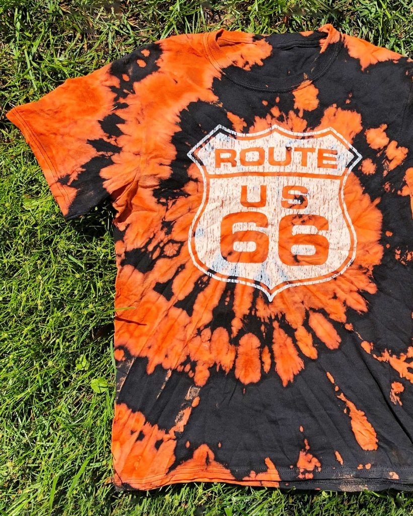 How To Bleach Tie Dye The Neon Tea Party
