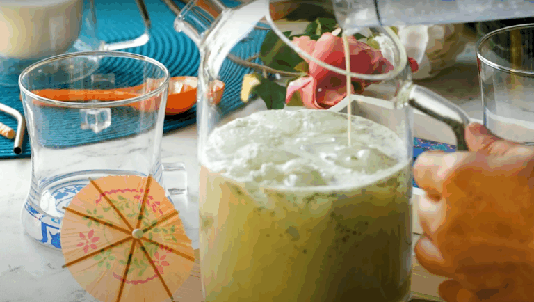 How To Create A Cold Yogurt Drink Crossword A Quick And Easy Recipe Drinksweatly online