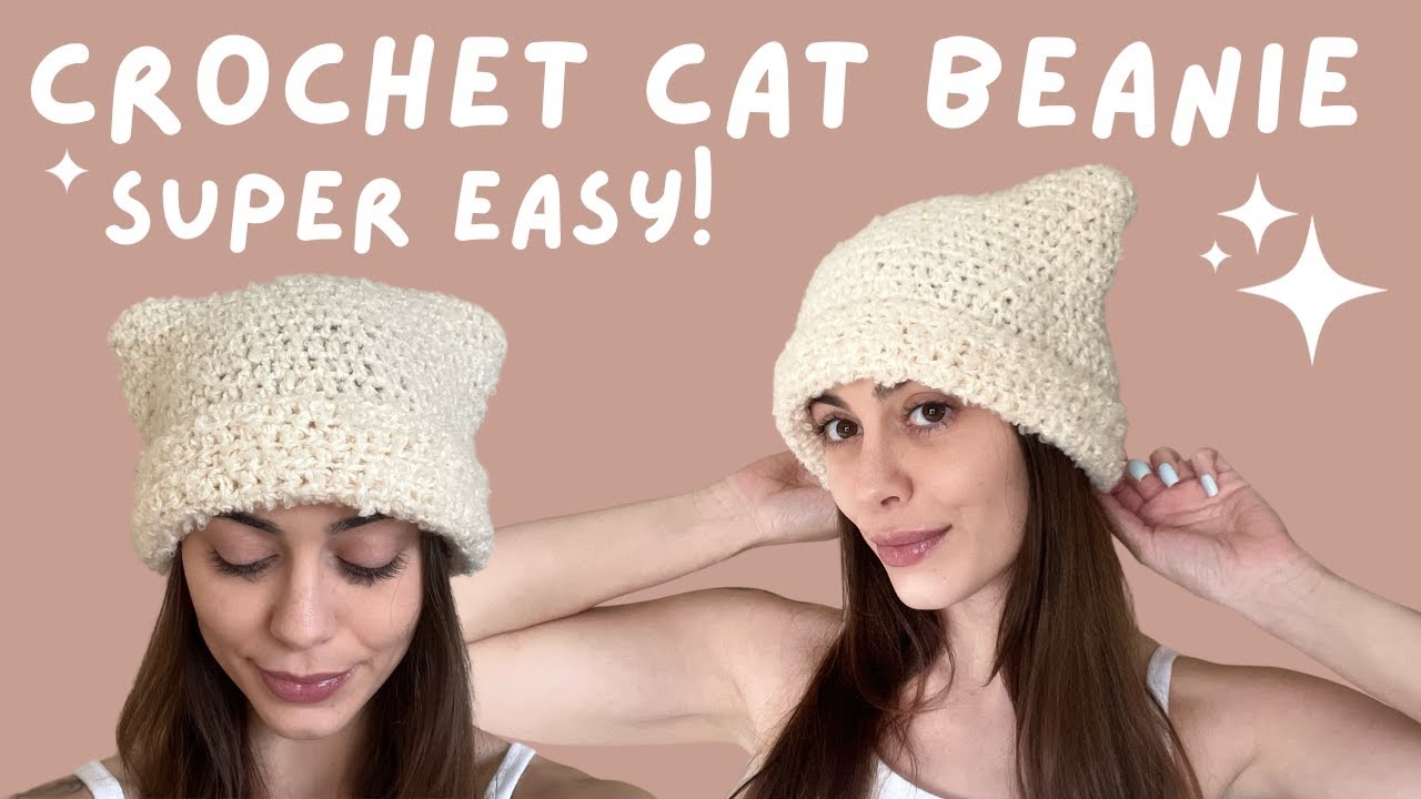 kitty crochet hat pattern kitty crochet hat pattern