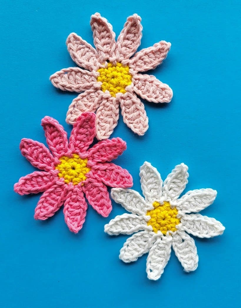 easy crochet flower pattern easy crochet flower pattern
