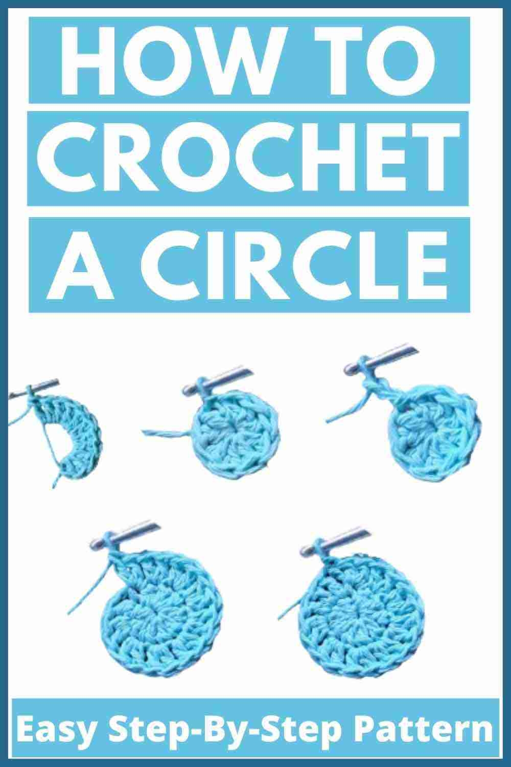 How To Crochet A Flat Circle For Absolute Beginners