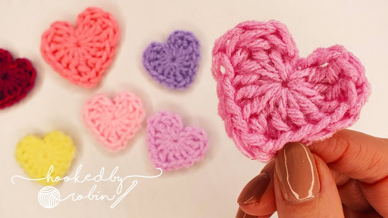 How To Crochet A Heart In Just 2 MINUTES YouTube How To Crochet A Heart In Just 2 MINUTES YouTube