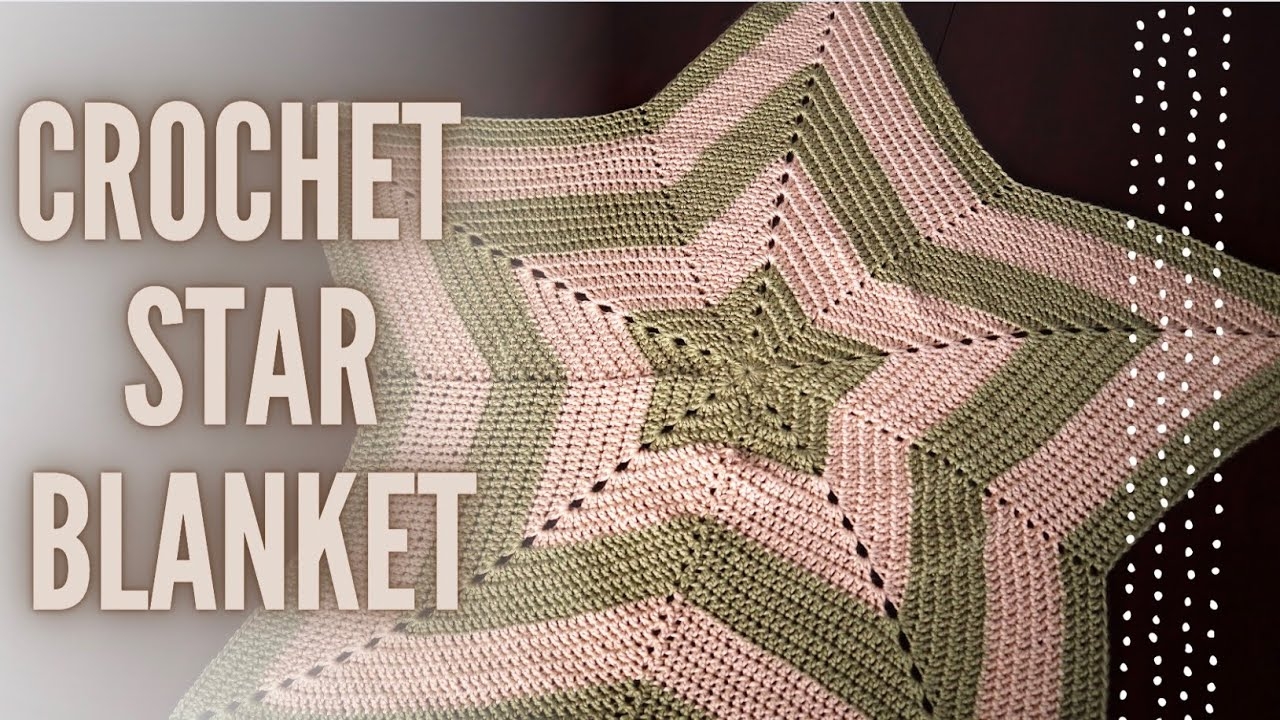 How To Crochet A Star Blanket Pattern Tutorial EASY YouTube How To Crochet A Star Blanket Pattern Tutorial EASY YouTube