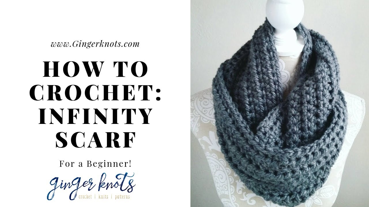 How To Crochet An Easy Infinity Scarf Crochet Tutorial For Beginners YouTube How To Crochet An Easy Infinity Scarf Crochet Tutorial For Beginners YouTube