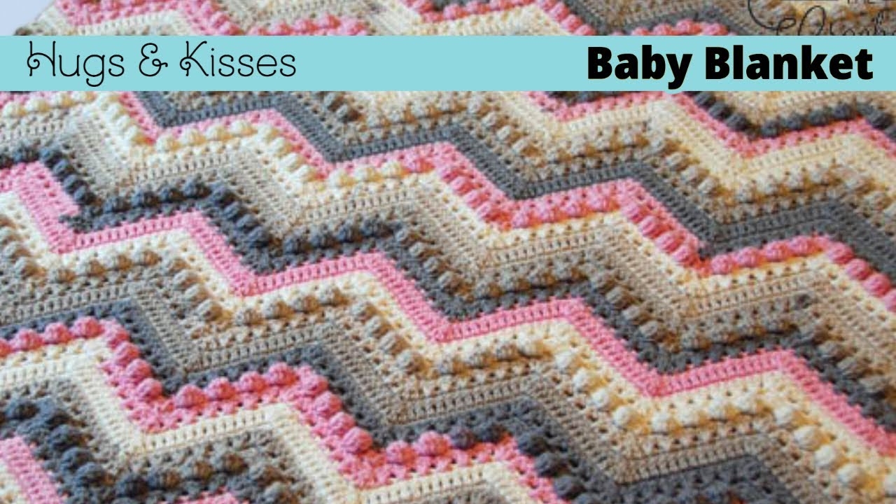 How To Crochet Hugs Kisses Wave Blanket YouTube How To Crochet Hugs Kisses Wave Blanket YouTube