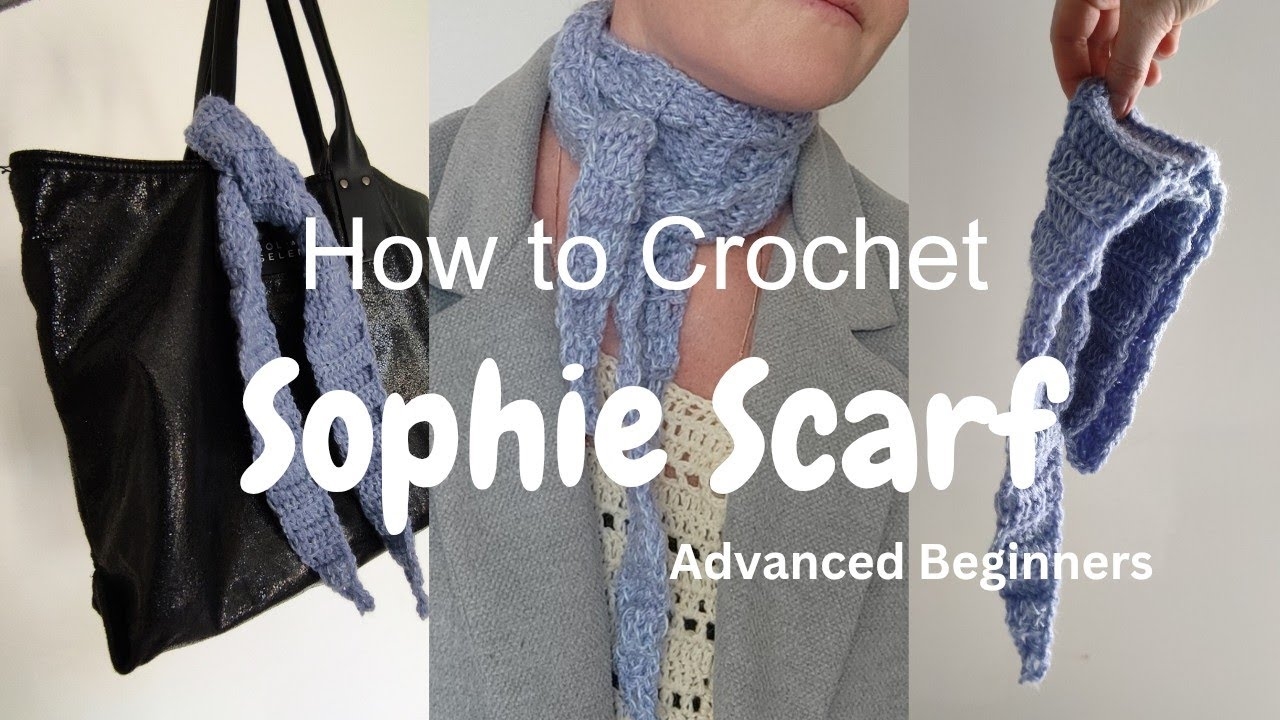 How To Crochet Sophie Scarf Free Pattern Step By Step Tutorial YouTube How To Crochet Sophie Scarf Free Pattern Step By Step Tutorial YouTube