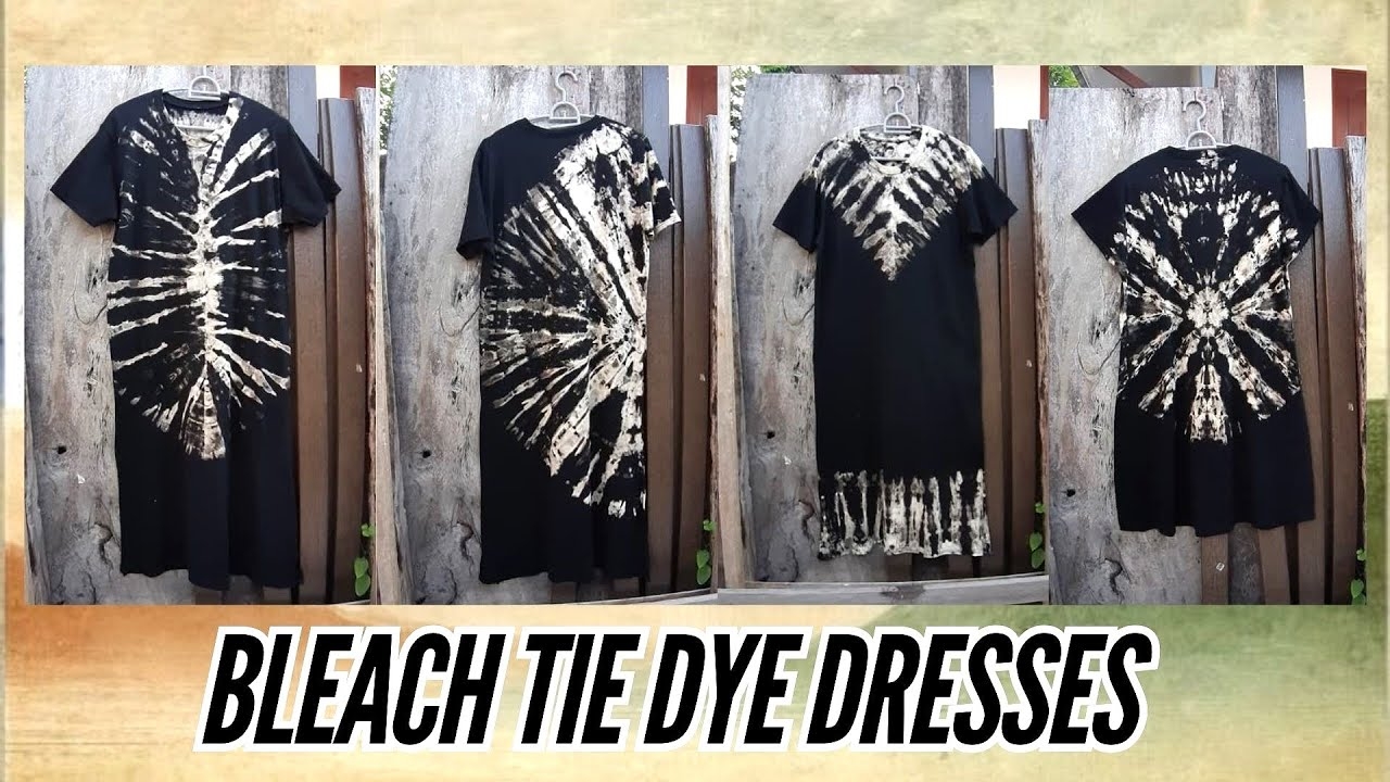 bleach tie dye patterns