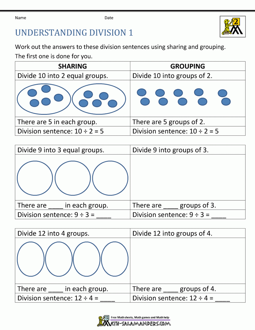 How To Do Division Worksheets How To Do Division Worksheets
