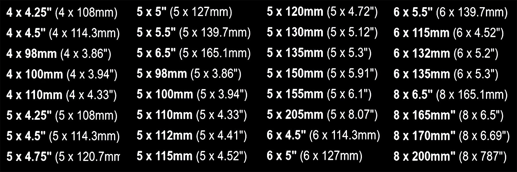 How To Find And Measure A Bolt Pattern Factory Reproductions How To Find And Measure A Bolt Pattern Factory Reproductions