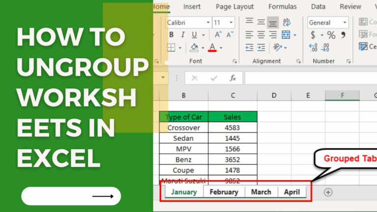 How To Group And Ungroup Worksheets In Excel Worksheets Library