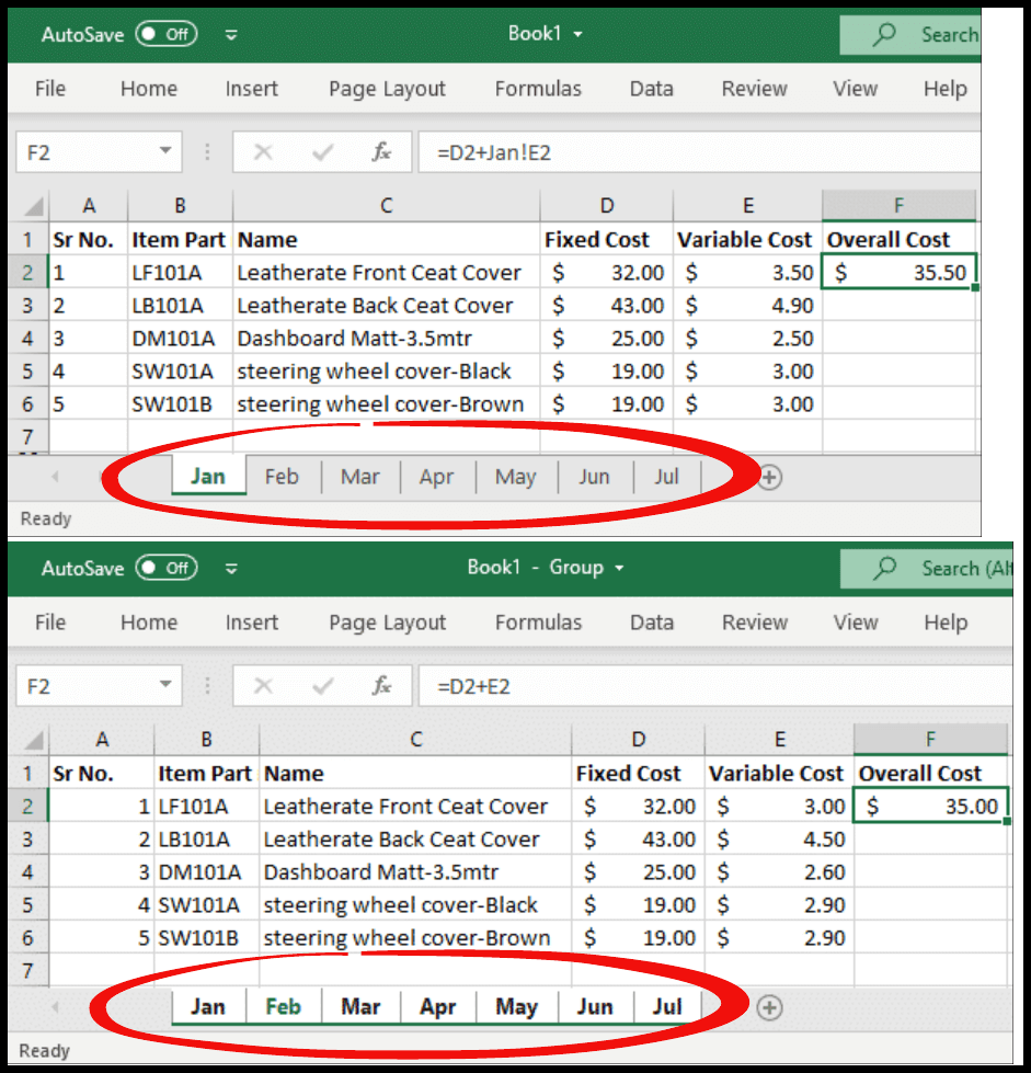 How To Group And Ungroup Worksheets Sheets In Excel How To Group And Ungroup Worksheets Sheets In Excel
