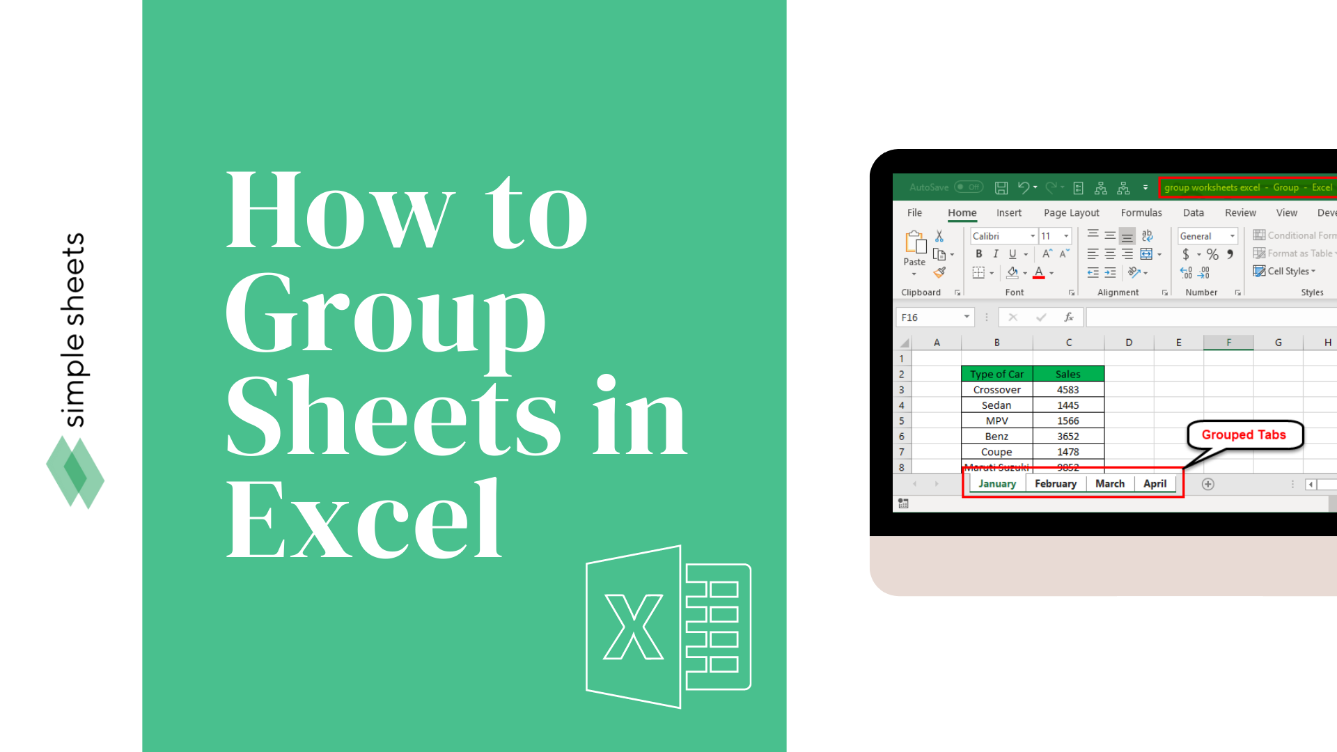 How To Group Sheets In Excel How To Group Sheets In Excel