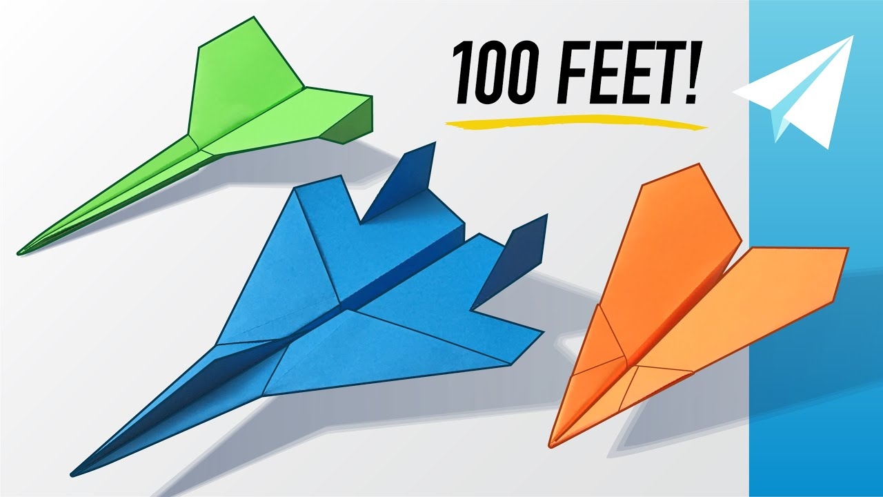 How To Make 3 EASY Paper Airplanes That Fly Far Best Planes In The World Dagger F 15 Arrowhead YouTube How To Make 3 EASY Paper Airplanes That Fly Far Best Planes In The World Dagger F 15 Arrowhead YouTube