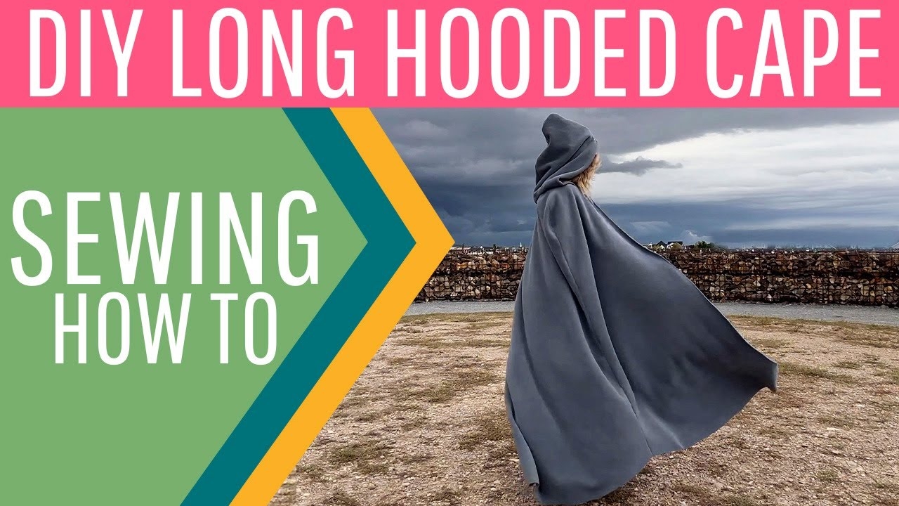 How To Make A Long Hooded Cape Free Pattern YouTube How To Make A Long Hooded Cape Free Pattern YouTube