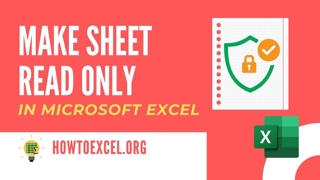 how to make excel worksheet read only how to make excel worksheet read only