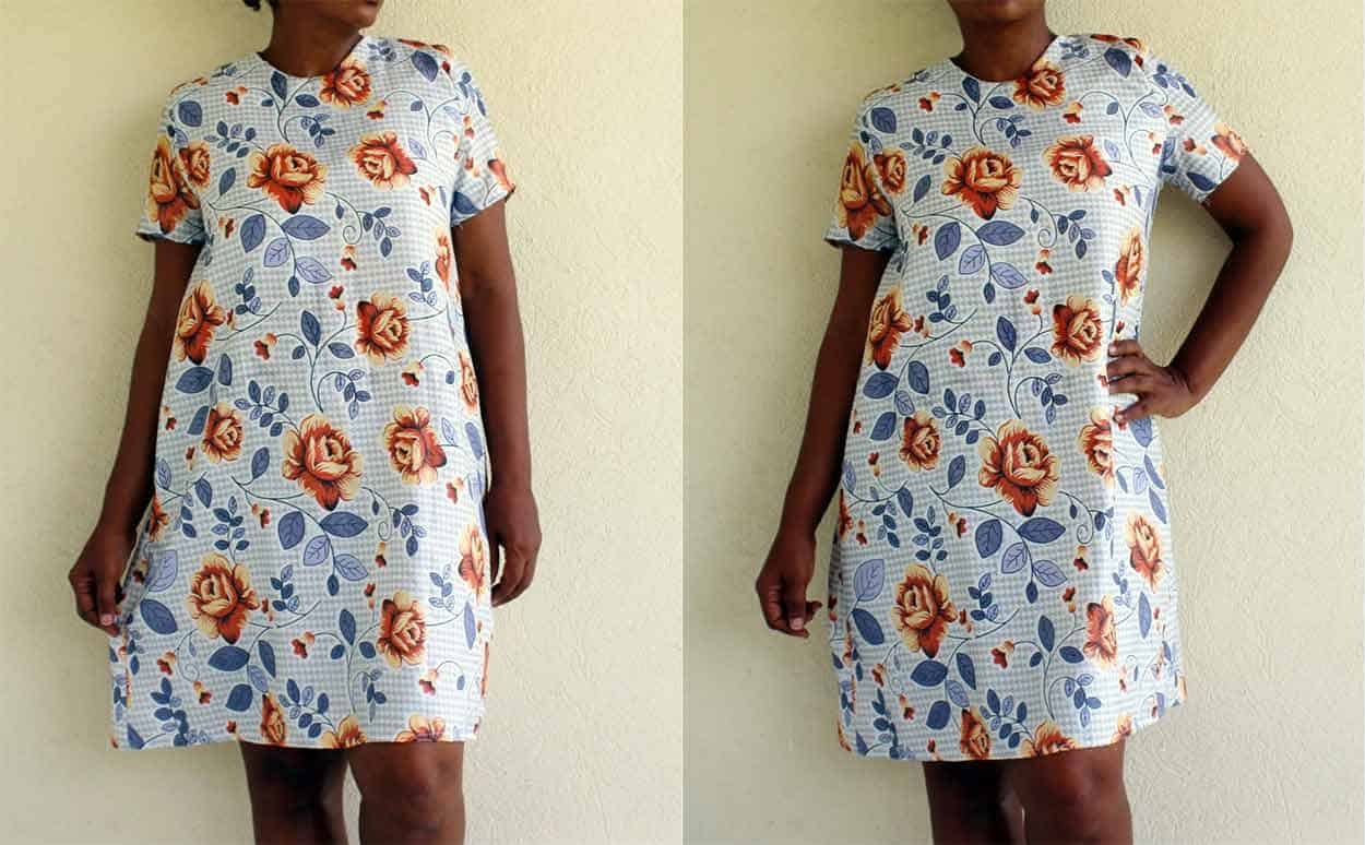 How To Make A Shift Dress With Free Sewing Pattern How To Make A Shift Dress With Free Sewing Pattern