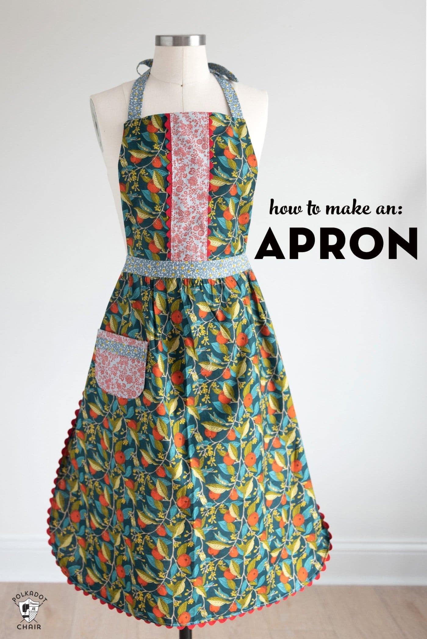 How To Make An Apron Free Sewing Pattern Polka Dot Chair How To Make An Apron Free Sewing Pattern Polka Dot Chair