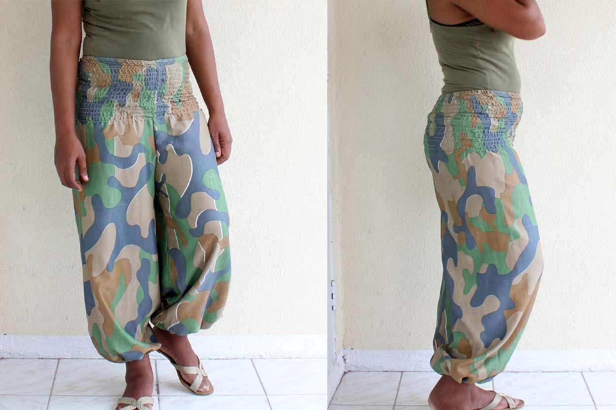 How To Make Harem Pants With Printable Pattern