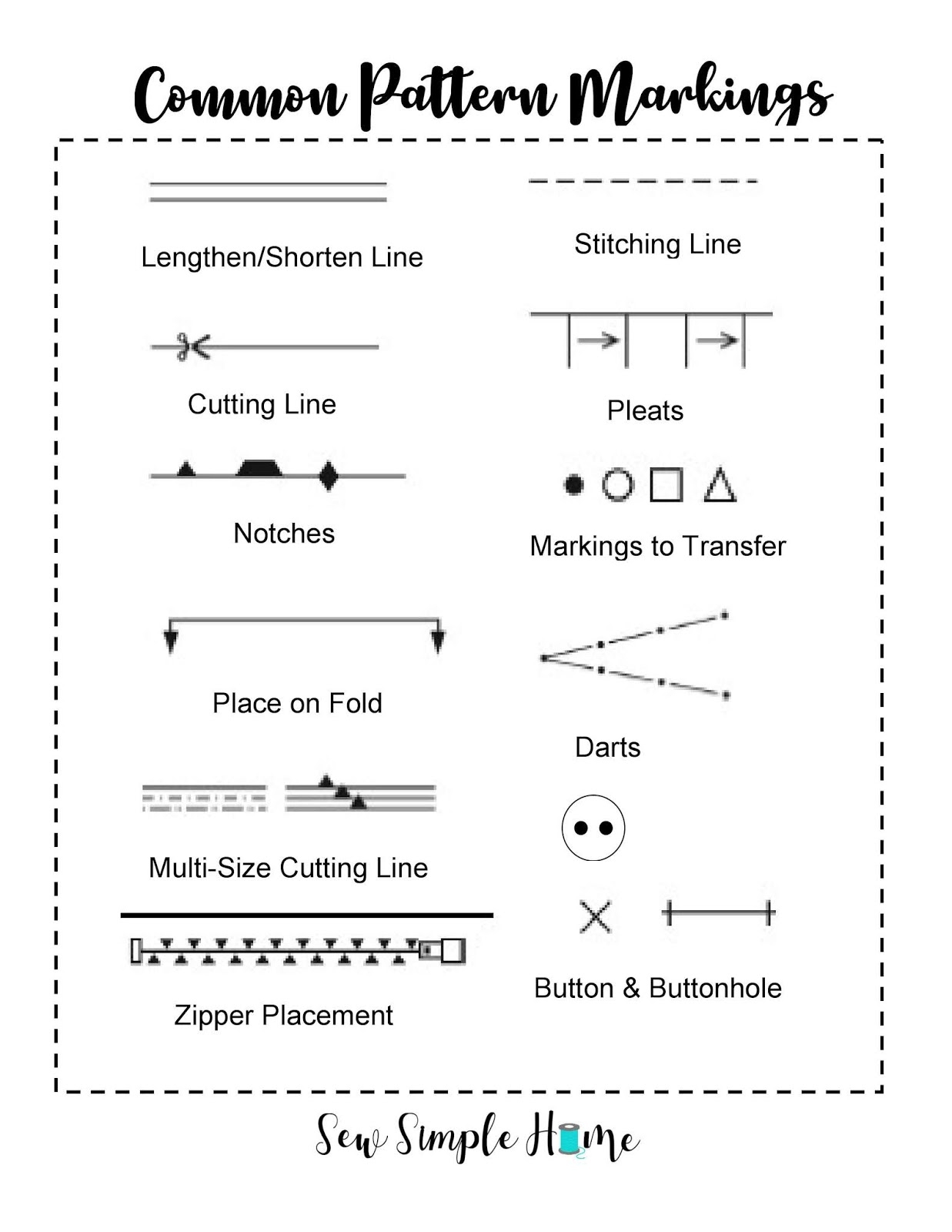 How To Read A Sewing Pattern For Fabric Layout And Cutting Sew Simple Home How To Read A Sewing Pattern For Fabric Layout And Cutting Sew Simple Home
