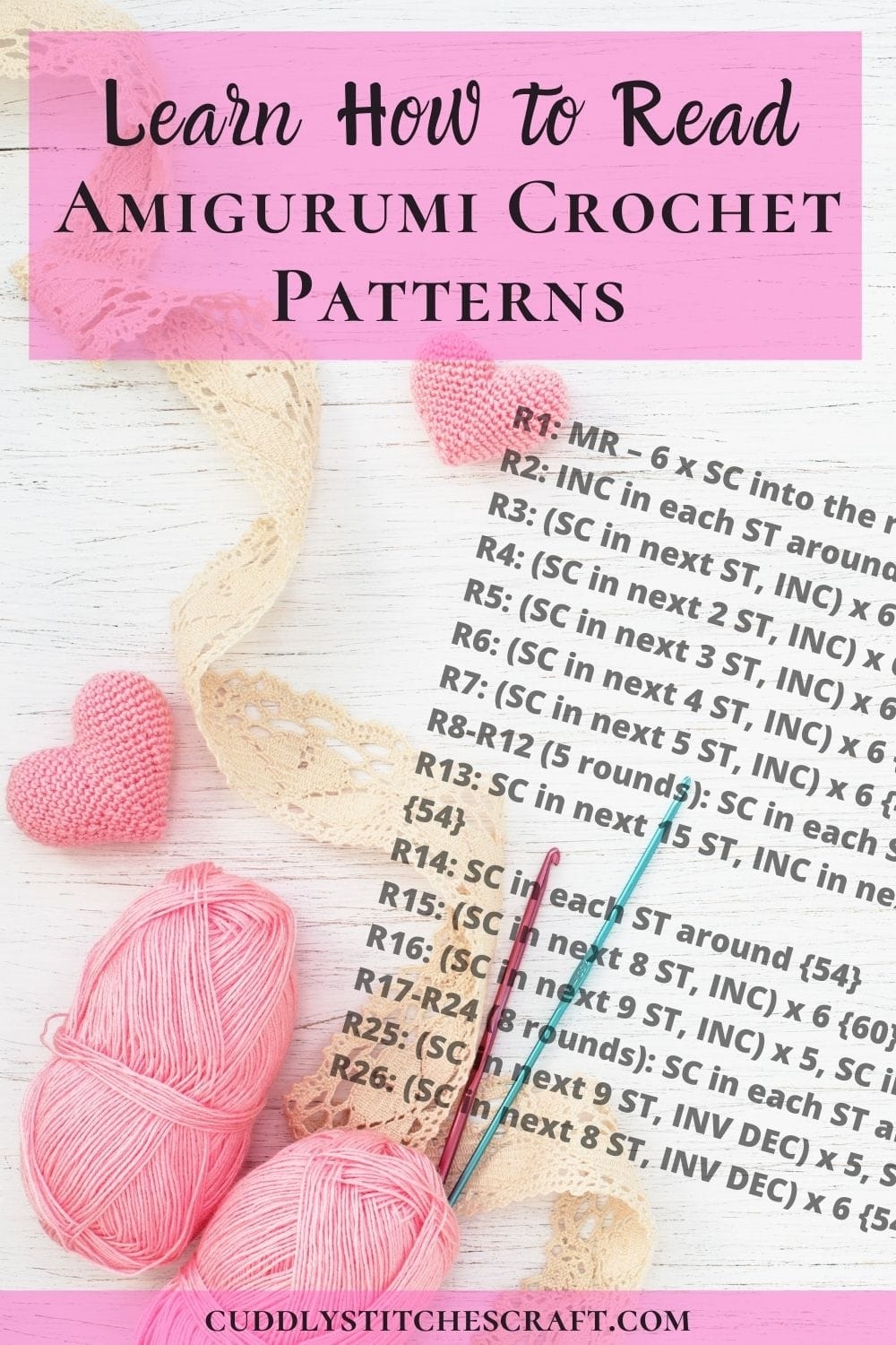 How To Read Amigurumi Patterns Cuddly Stitches Craft How To Read Amigurumi Patterns Cuddly Stitches Craft