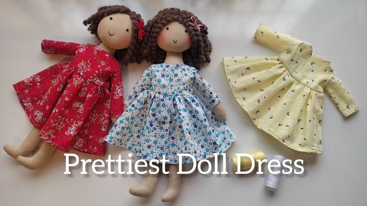 How To Sew A Doll Dress The Cutest Dress For Your Doll Free Pattern YouTube How To Sew A Doll Dress The Cutest Dress For Your Doll Free Pattern YouTube