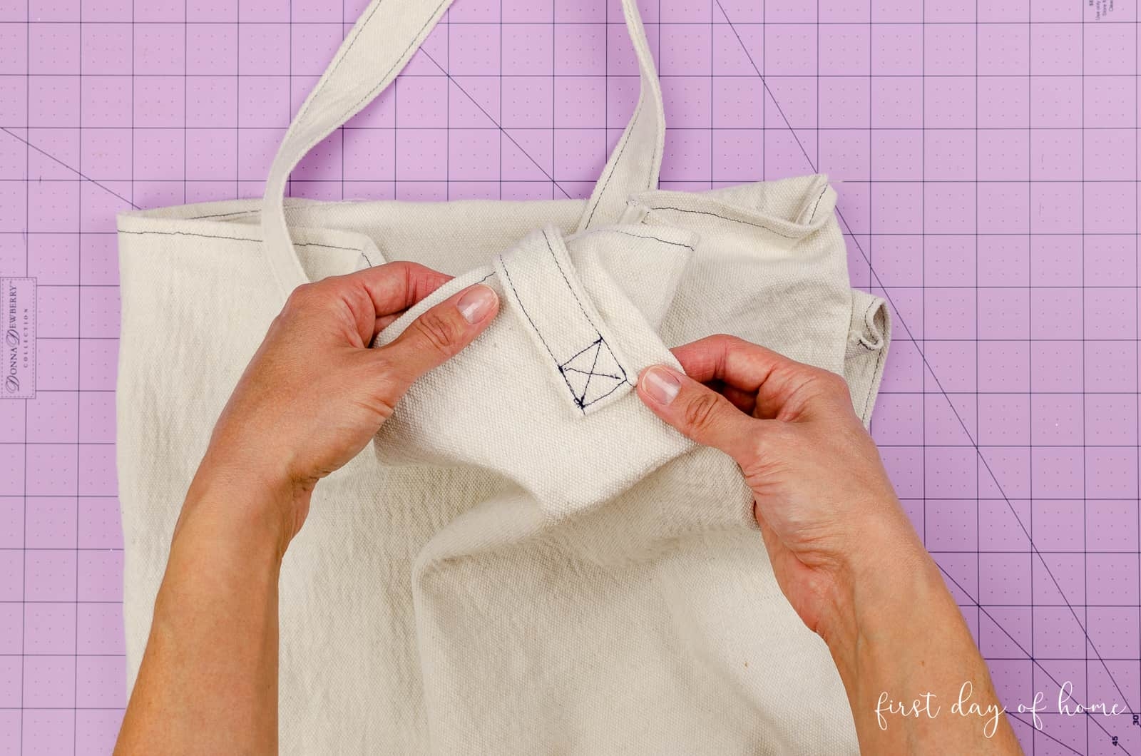 How To Sew A Tote Bag The Easy Way Free Pattern How To Sew A Tote Bag The Easy Way Free Pattern