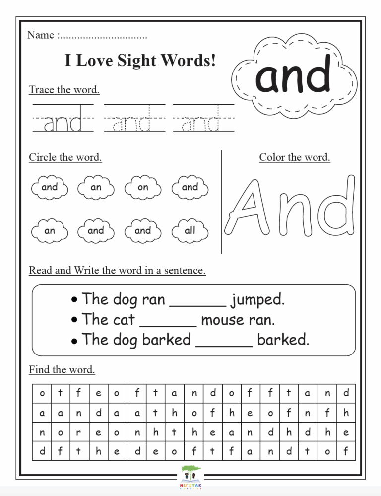 I Love Sight Words And Made By Teachers