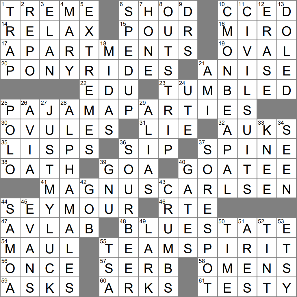 Into Footwear Crossword Clue Archives LAXCrossword Into Footwear Crossword Clue Archives LAXCrossword