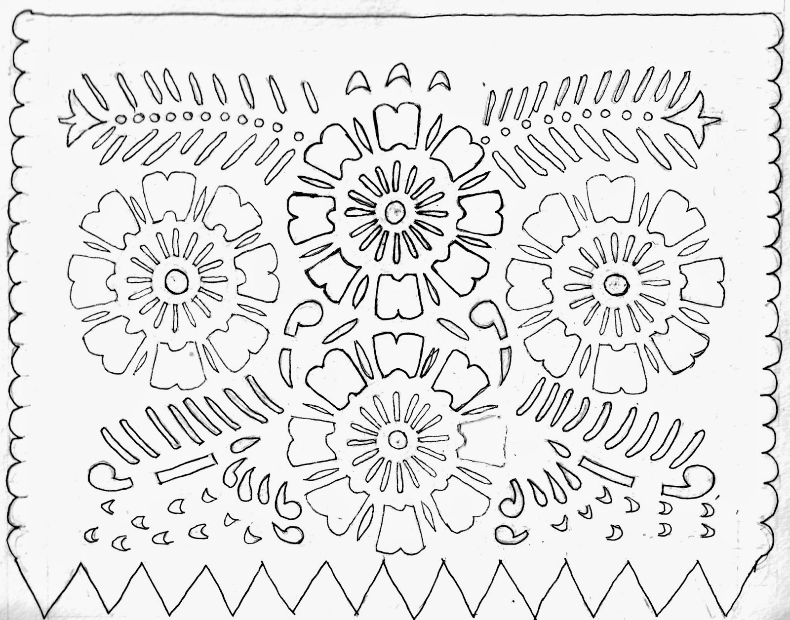 free printable papel picado template pdf free printable papel picado template pdf