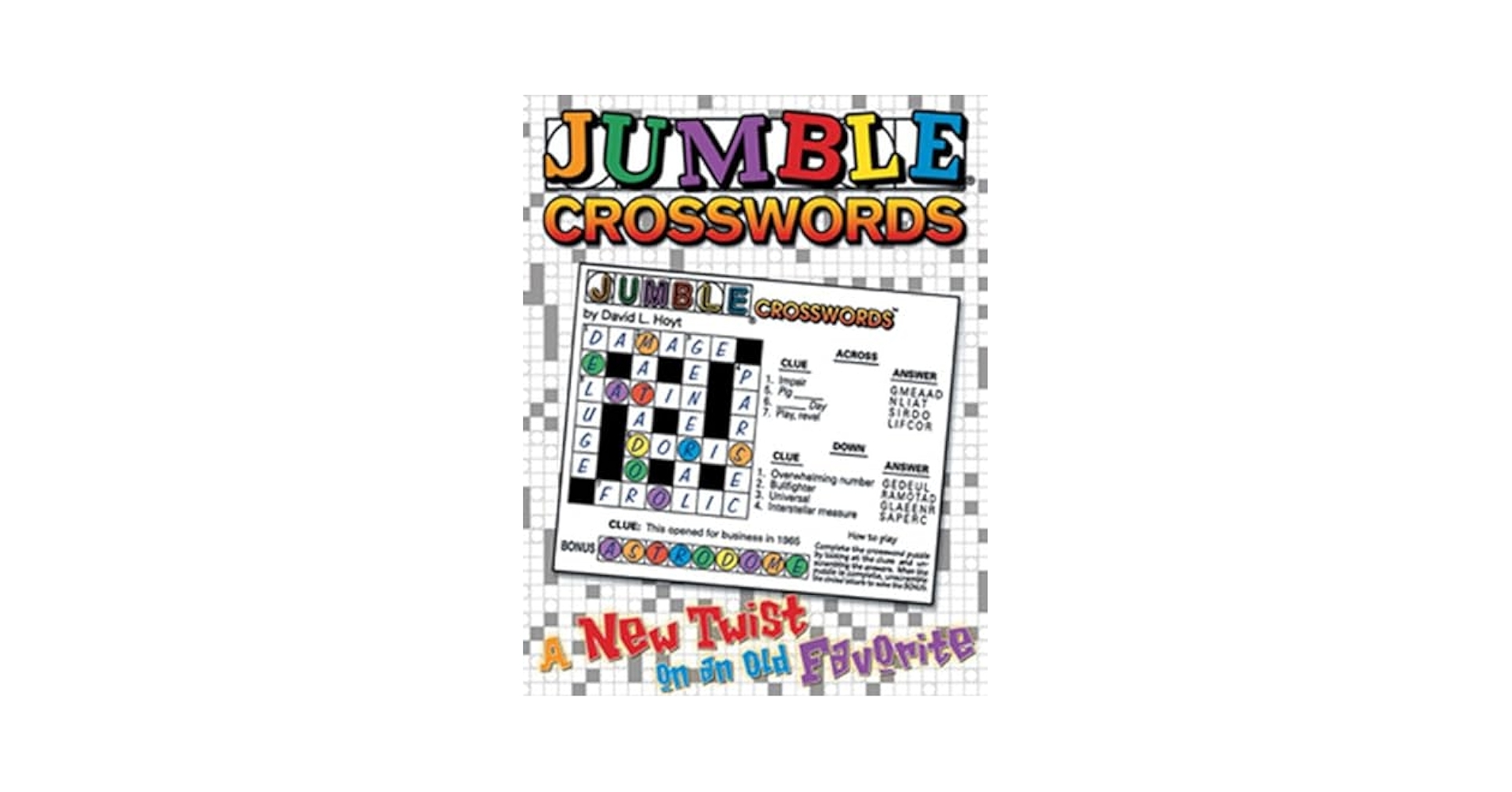 Jumble Crosswords A New Twist On An Old Favorite Jumbles Tribune Media Services 9781572433472 Amazon Books Jumble Crosswords A New Twist On An Old Favorite Jumbles Tribune Media Services 9781572433472 Amazon Books