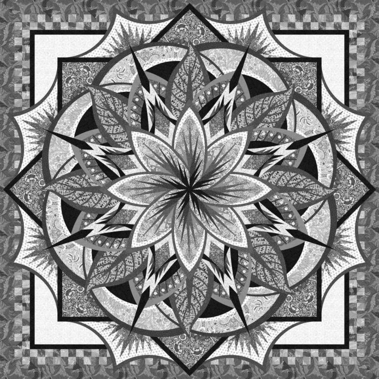 Jungle Magnolia Pattern By Judy Niemeyer Petting Fabric