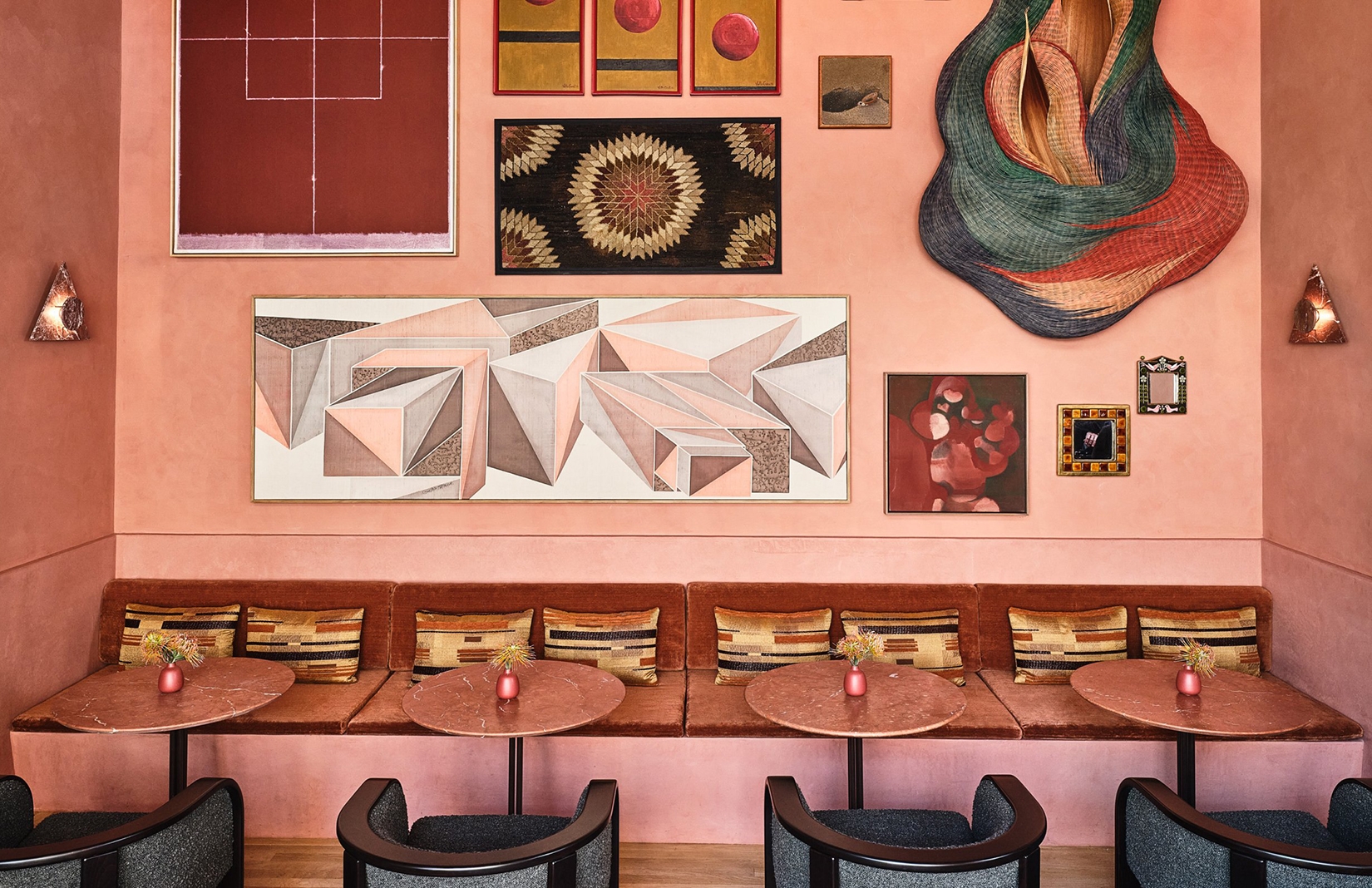 Kelly Wearstler s New Downtown LA Bar Is A Terracotta Dream The Spaces Kelly Wearstler s New Downtown LA Bar Is A Terracotta Dream The Spaces