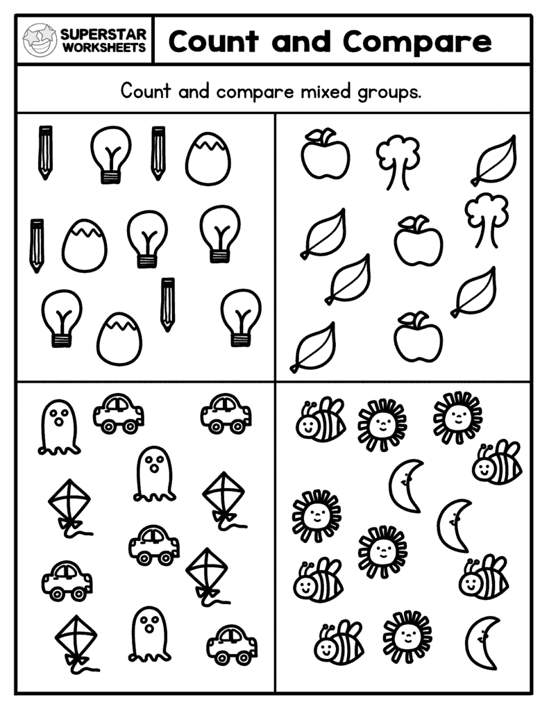 Kindergarten Comparing Numbers Worksheets Superstar Worksheets Kindergarten Comparing Numbers Worksheets Superstar Worksheets