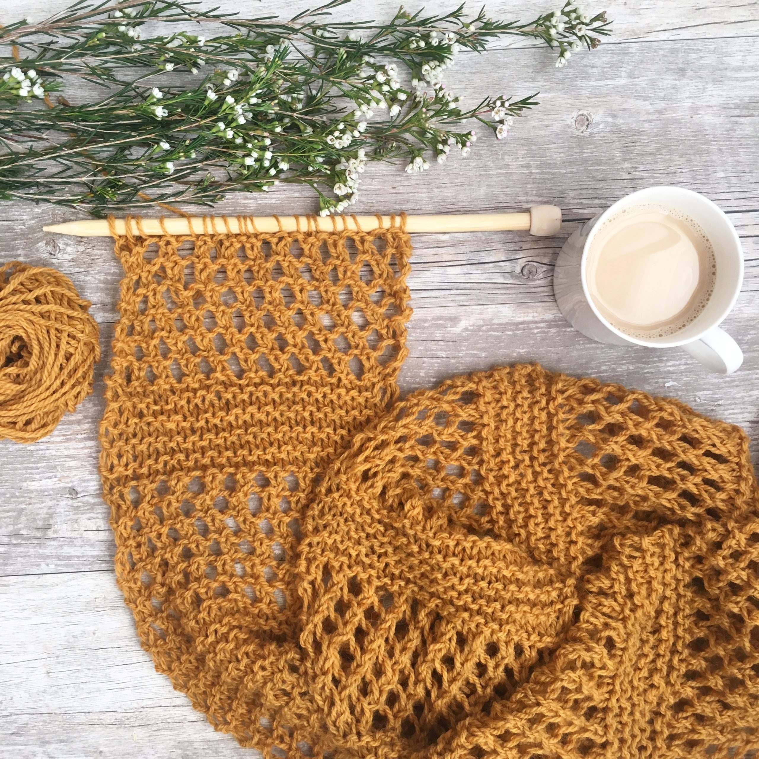 patterned scarf knitting patterns