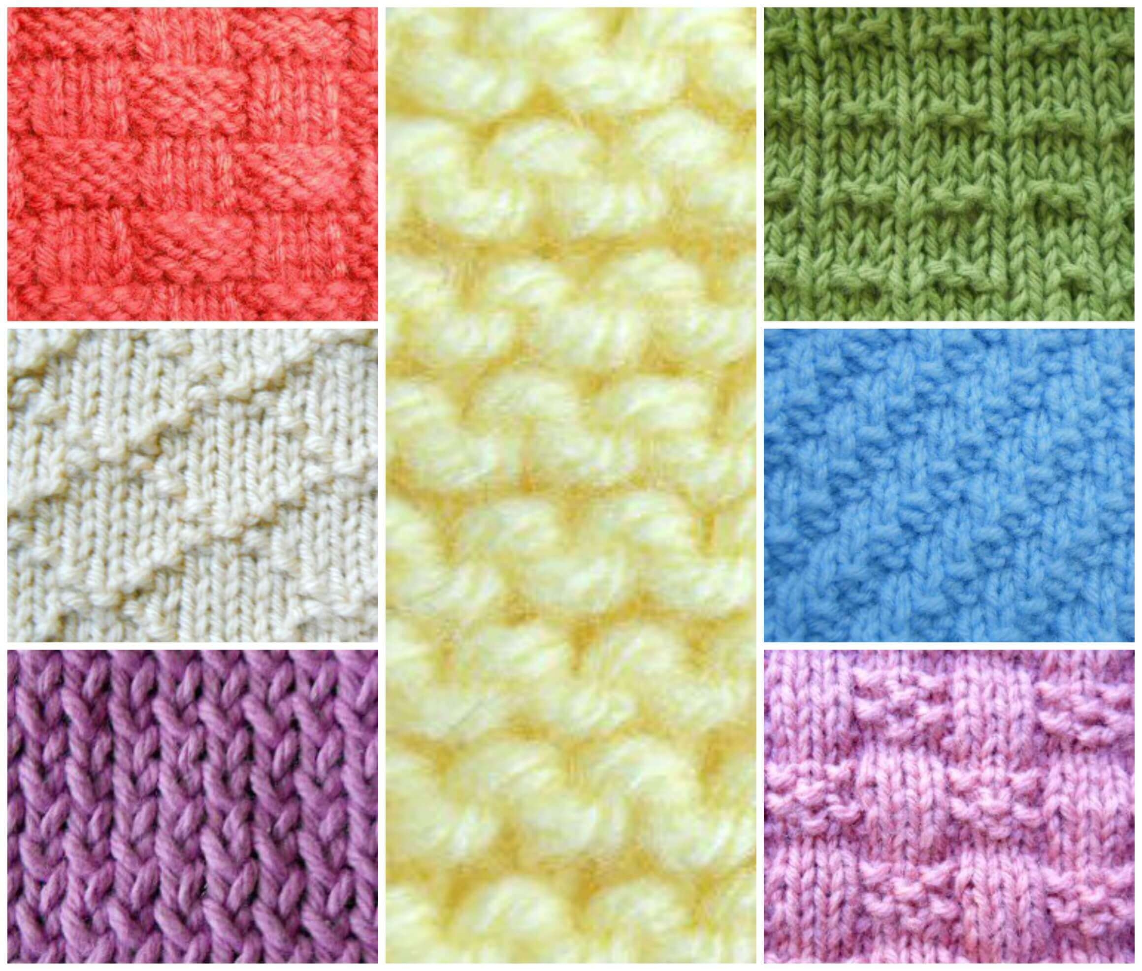 really easy knitting patterns