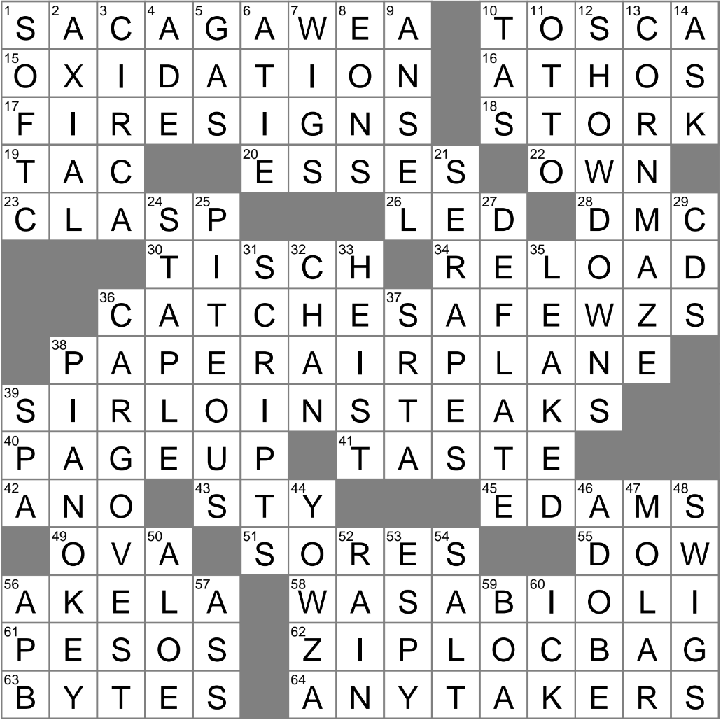 LA Times Crossword 11 Jan 25 Saturday LAXCrossword LA Times Crossword 11 Jan 25 Saturday LAXCrossword