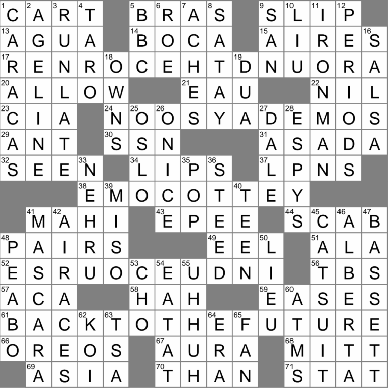 LA Times Crossword 12 Jul 24 Friday LAXCrossword