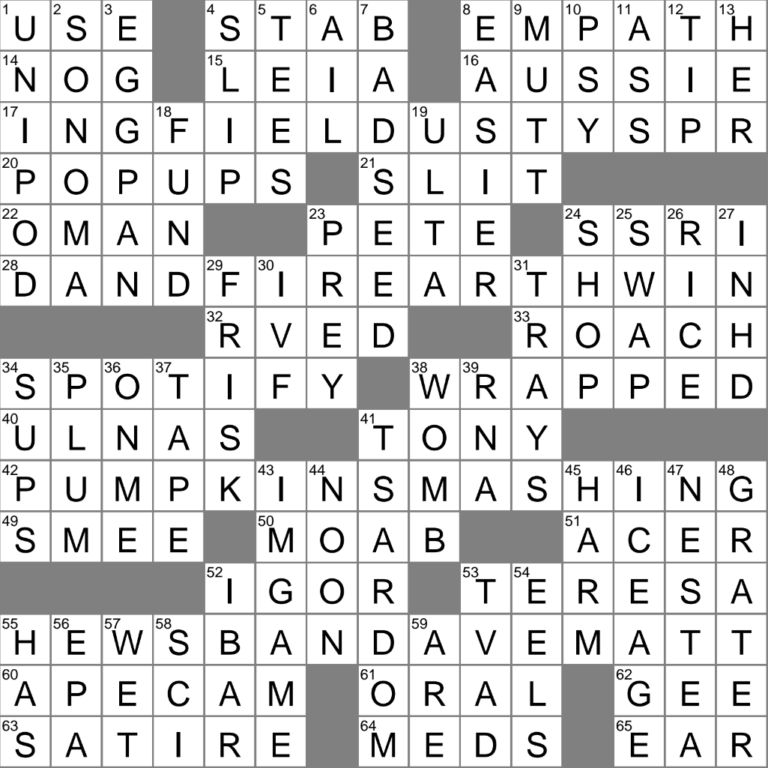 LA Times Crossword 16 Aug 24 Friday LAXCrossword